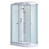 Душевая кабина ODA 8407 matt 120*80*215 Глубокий поддон, стенки белые