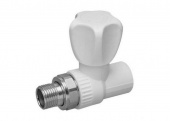Кран шаровый радиаторный ф25x3/4 прямой Kalde