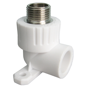 Уголок с креплением ф20х3/4 наружняя резьба  РТП