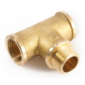 Тройник ф3/4"хф1/2"хф3/4" внутренняя/наружная/внутренняя резьба TIM