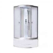 Душевая кабина ODA 8402 matt 100*215 Низкий поддон, стенки белые