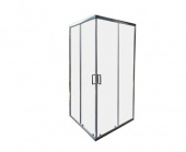 Душевая ограждение ODA С8037 190*90 каленое стекло 6 мм,распашная дверь,серебристый профиль