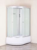 Душевая кабина EvaGold F122WS-R 120*80 прямоугольная правая, высокий поддон,белые стены