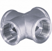 Крестовина хром ф1/2"х1/2"х1/2"х1/2" гггг TIM