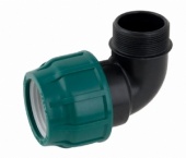 Отвод ПНД ф32хф3/4" наружная резьба POELSAN
