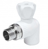 Кран шаровый радиаторный ф25x1/2 угловой Kalde