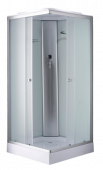 Душевая кабина EvaGold F901WS-Q квадрат 90*90 низкий поддон,белые стены