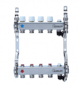 Коллекторный блок без расход. из нержавеющей стали 6 выхода ZEISSLER