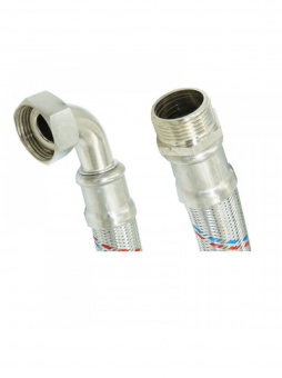 Подводка для воды гигант угловая 1" 50см ГШ