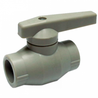 Кран шаровый ф32 Kalde (серый)